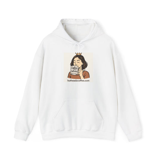 Coffee Queen Hoodie — HotHeadzCoffee.com Graphic Pullover
