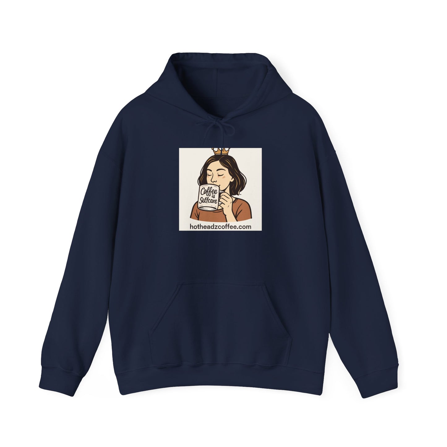Coffee Queen Hoodie — HotHeadzCoffee.com Graphic Pullover