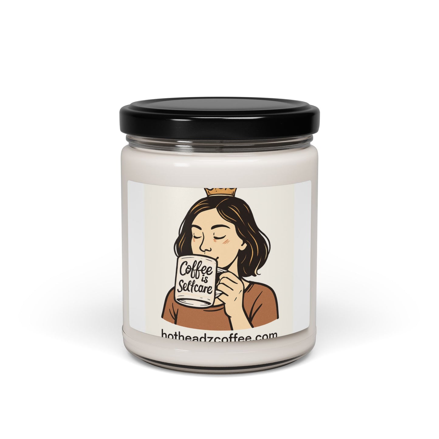 Coffee Self-Care Scented Soy Candle — 9oz Relaxing Coffee Aroma