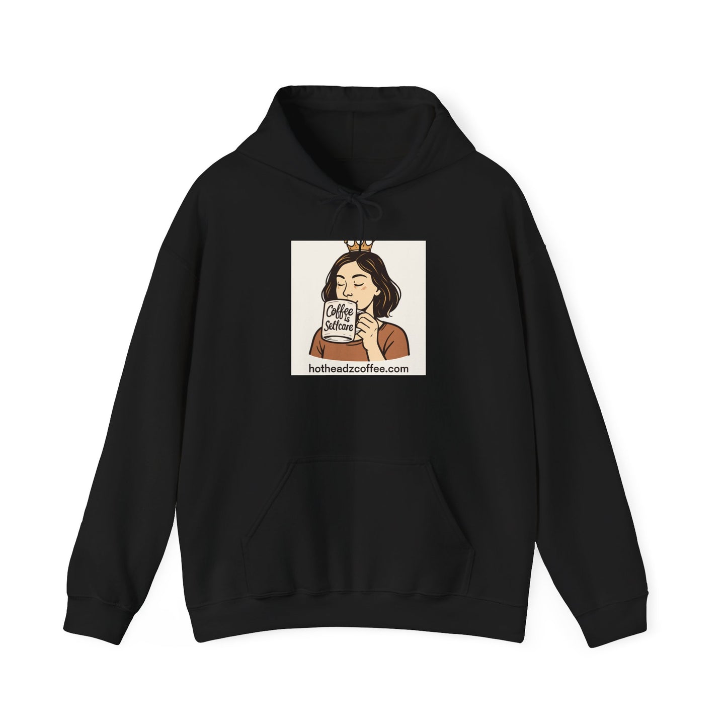 Coffee Queen Hoodie — HotHeadzCoffee.com Graphic Pullover