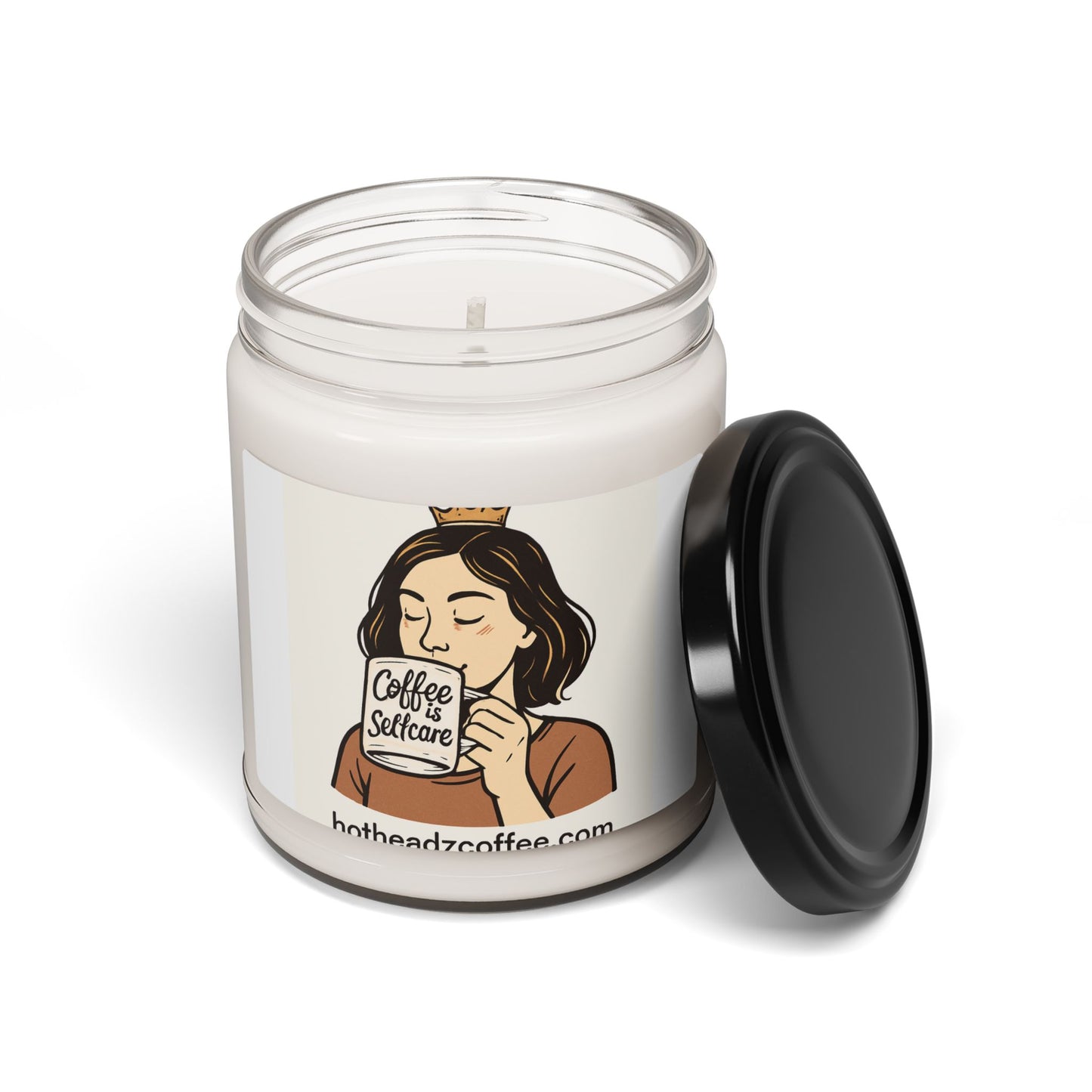 Coffee Self-Care Scented Soy Candle — 9oz Relaxing Coffee Aroma