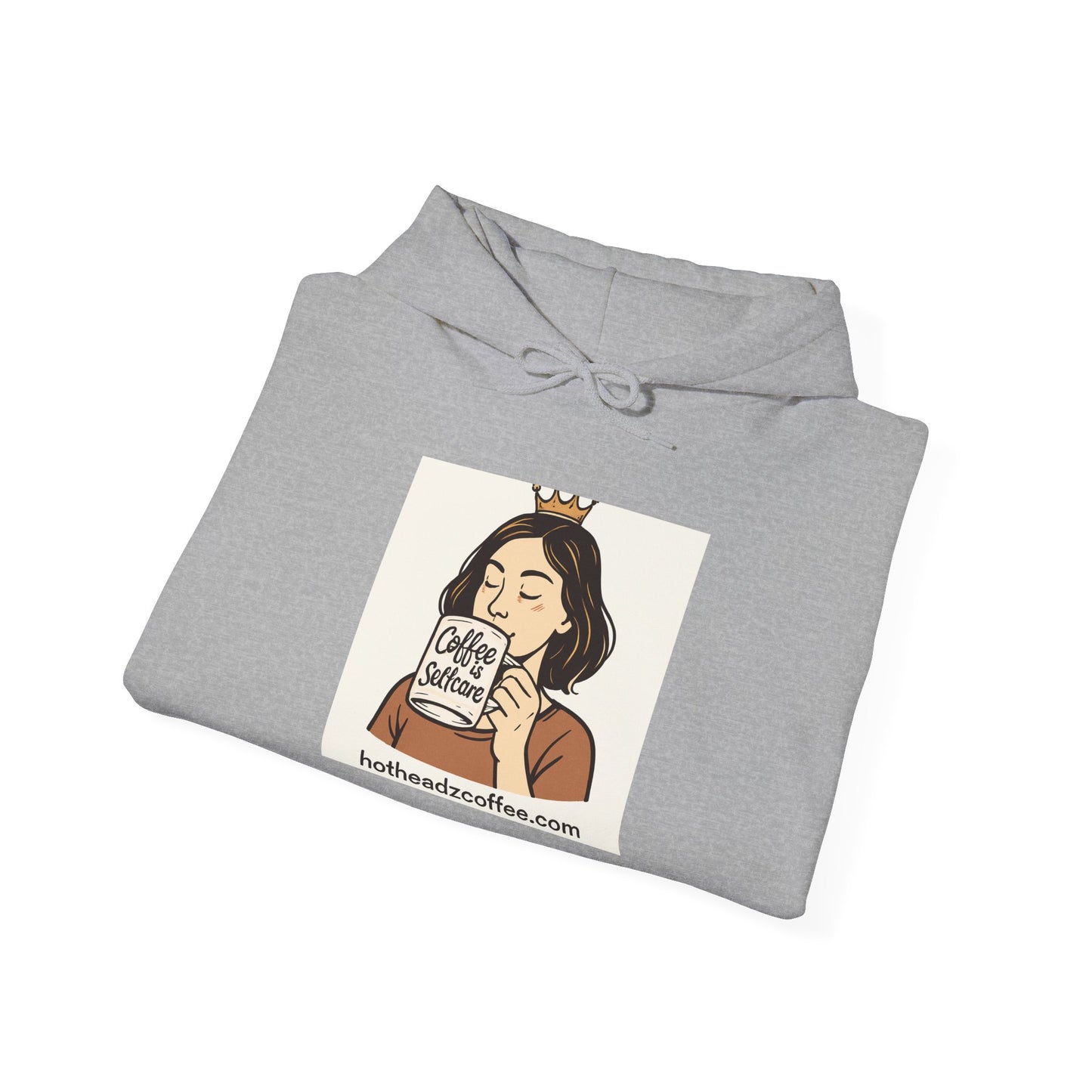 Coffee Queen Hoodie — HotHeadzCoffee.com Graphic Pullover
