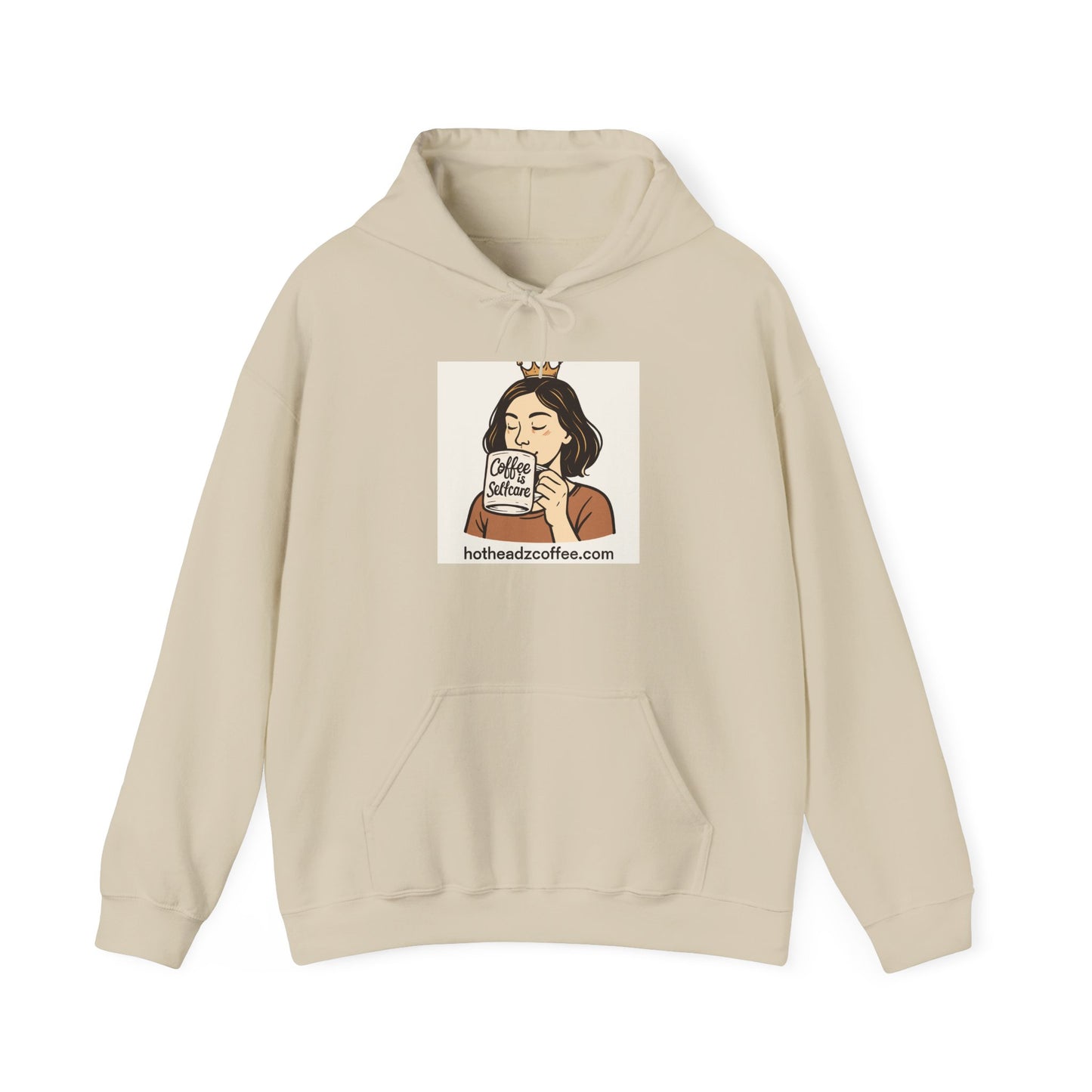 Coffee Queen Hoodie — HotHeadzCoffee.com Graphic Pullover